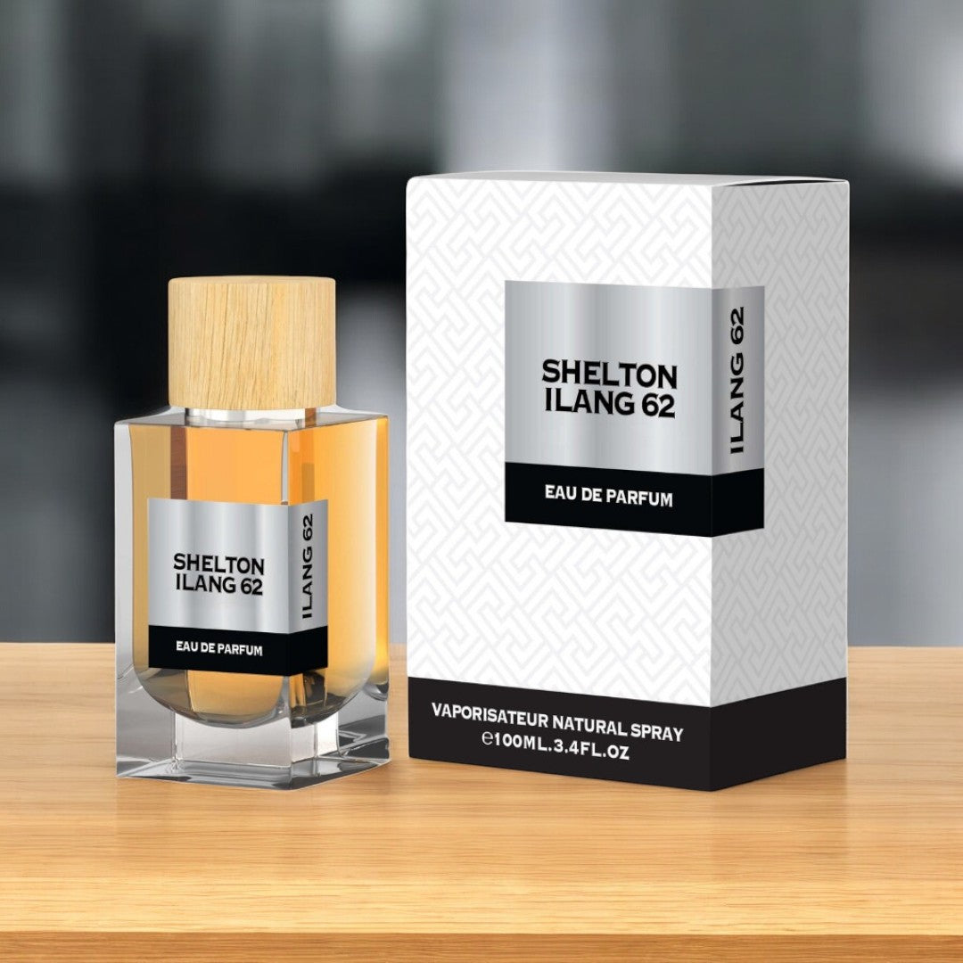 EMPER Shelton ILANG 62 Unisex Eau de Parfum 100ml Patchouli Ylang-Ylang Tahitian Gardenia