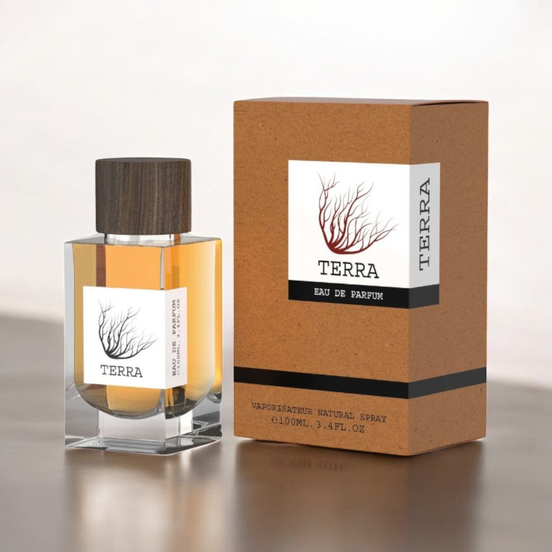 EMPER Terra Nature Inspired Oriental-Woody Unisex Eau de Parfum Raspberry Heart Amber Vetiver 100ml