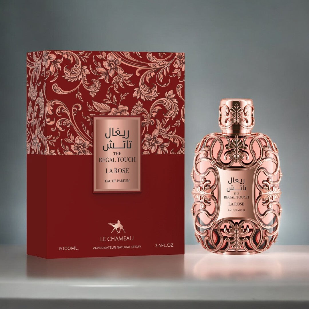 Le Chameau Regal Touch La Rose Elegant Floral Woody Eau de Parfum 100ml