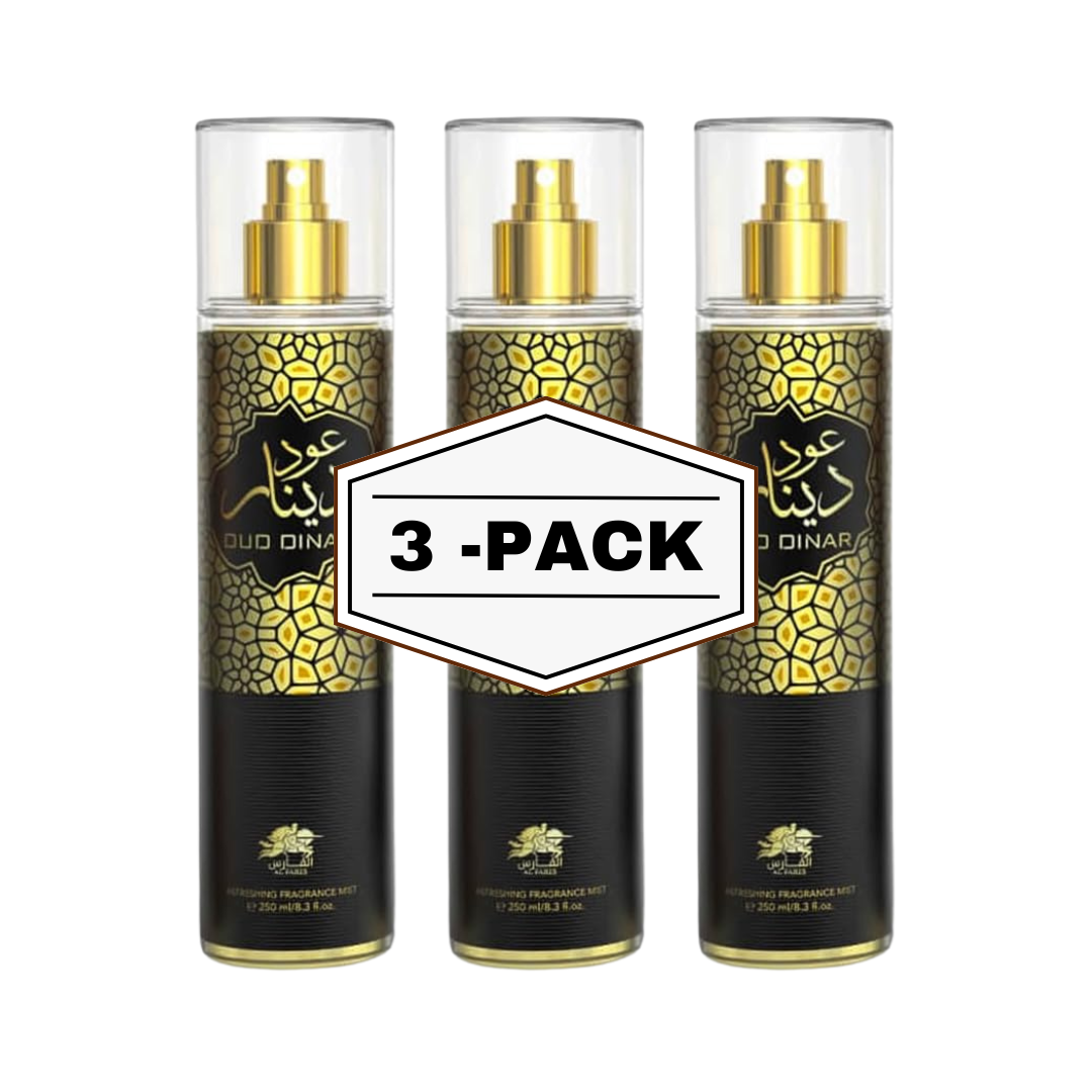 Al Fares Oud Dinar Luxury Oud Body Mist 250ml