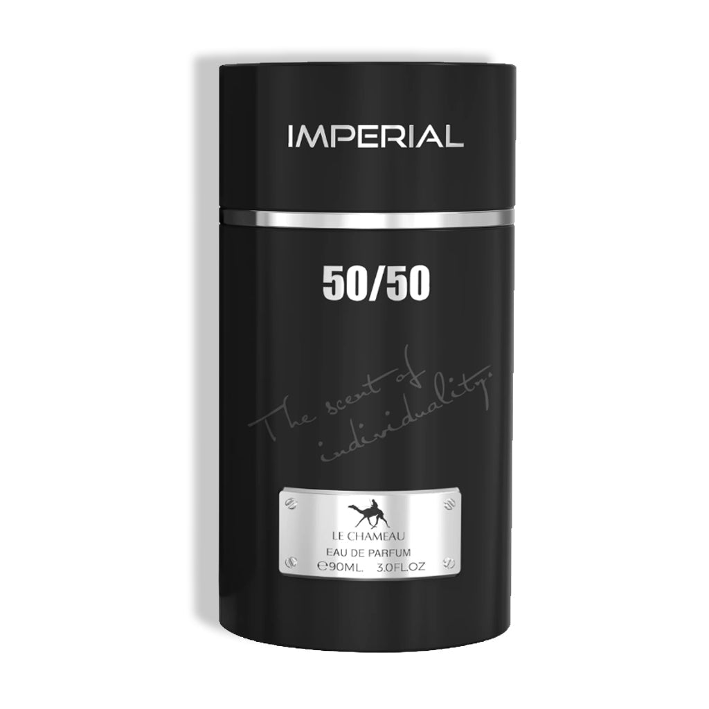 LE CHAMEAU Imperial 50/50 Luminous Spicy Floral Woody Eau de Parfum for Men 90ml