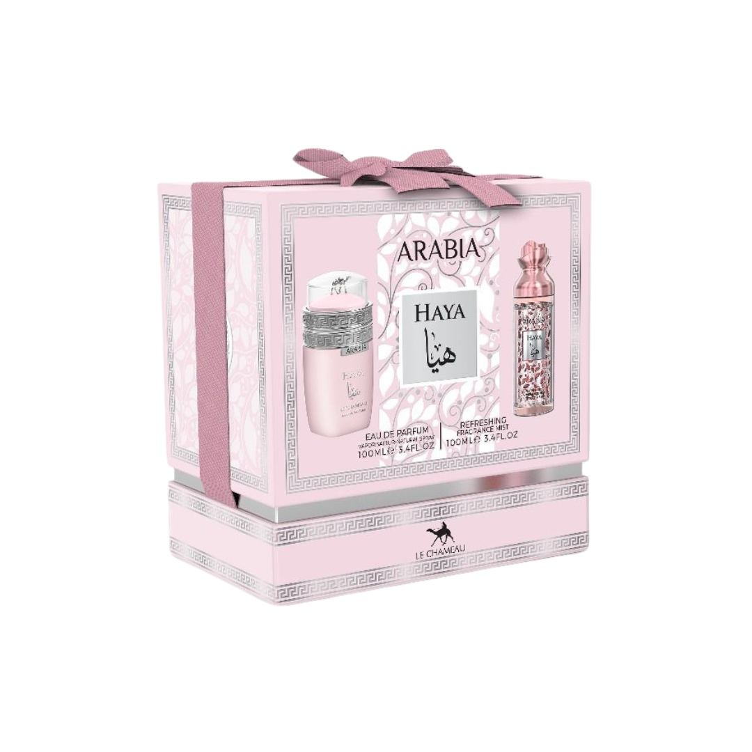 Le Chameau Arabia Haya 2-in-1 Luxury Eau de Parfum and Body Mist Gift Set 100ml 100ml
