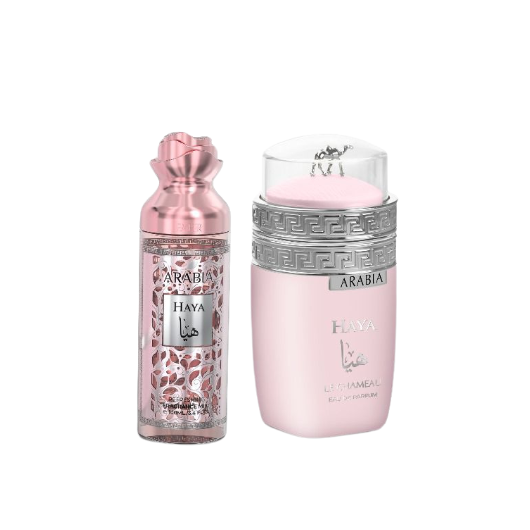Le Chameau Arabia Haya 2-in-1 Luxury Eau de Parfum and Body Mist Gift Set 100ml 100ml