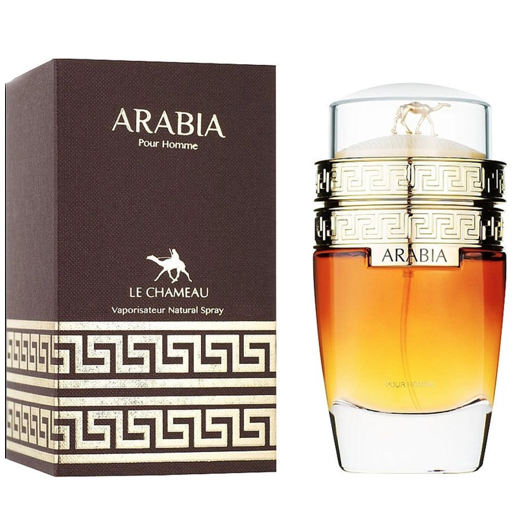 Le Chameau Arabia Pour Homme Oud Inspired Oriental Woody Eau de Parfum 100ml