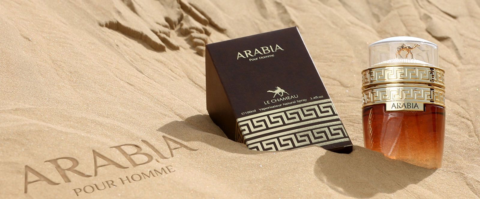 Le Chameau Arabia Pour Homme Oud Inspired Oriental Woody Eau de Parfum 100ml