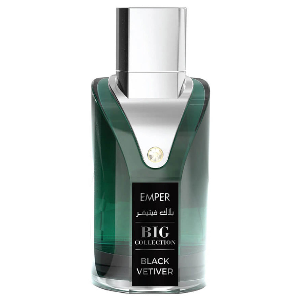 EMPER Big Collection Black Vetiver Citrus Ginger Smoky Tea 100ml Eau de Parfum for Men
