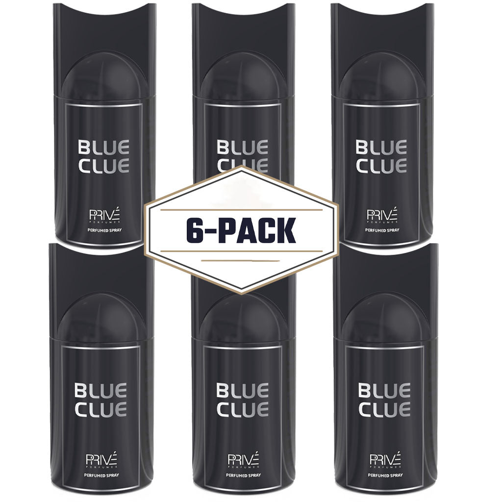 PRIVE Blue Clue Mediterranean Citrus and Woody Signature Perfume Deodorant 250ml
