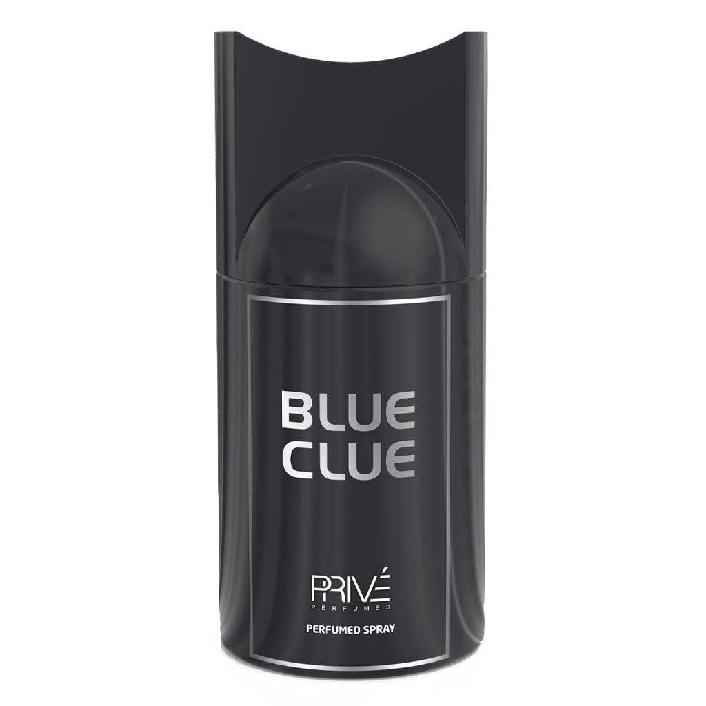 PRIVE Blue Clue Mediterranean Citrus and Woody Signature Perfume Deodorant 250ml