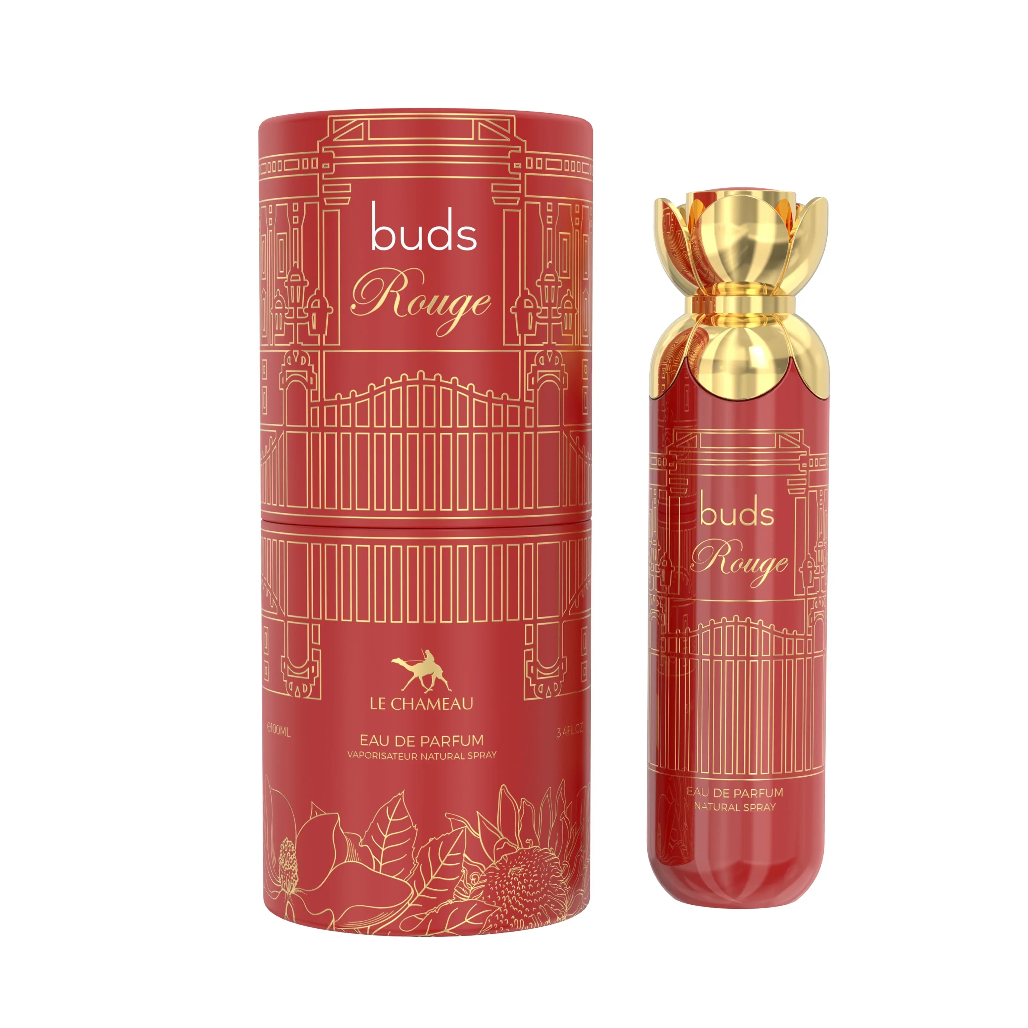 Le Chameau Buds Rouge Sultry Amber Floral-Oriental Eau de Parfum 100ml