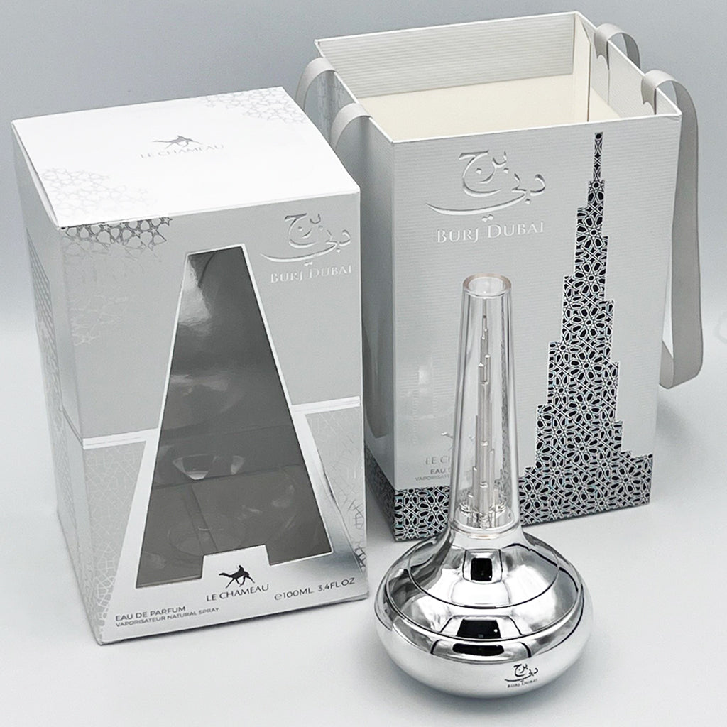 Le Chameau Burj Dubai Sweet Amber Unisex Eau de Parfum Evening Fragrance 100ml