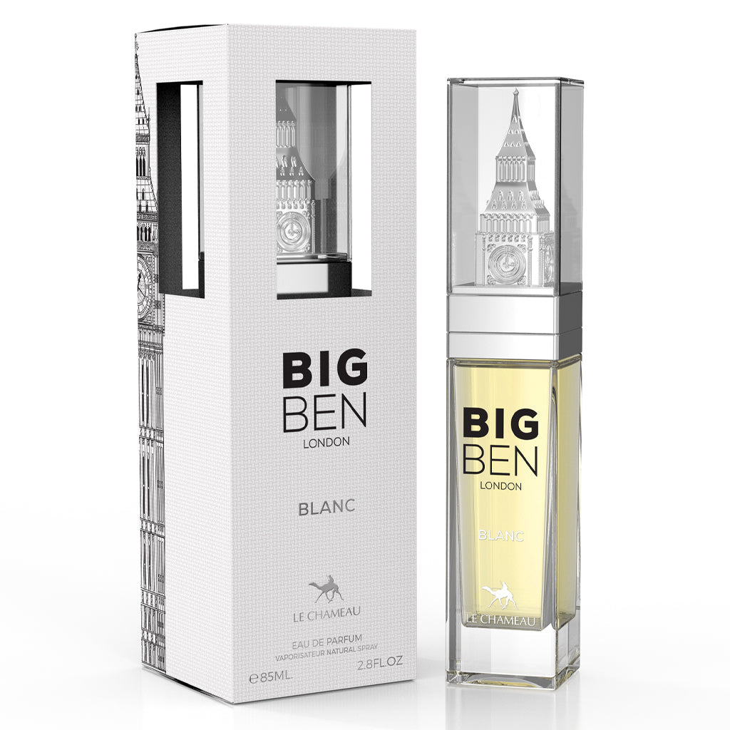 LE CHAMEAU Big Ben London Blanc Unisex Eau de Parfum 85ml