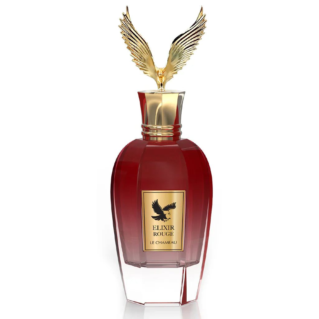 LE CHAMEAU Elixir Rouge Unisex Fruity Floral Oriental Eau de Parfum 120ml Mango Jasmine Vanilla