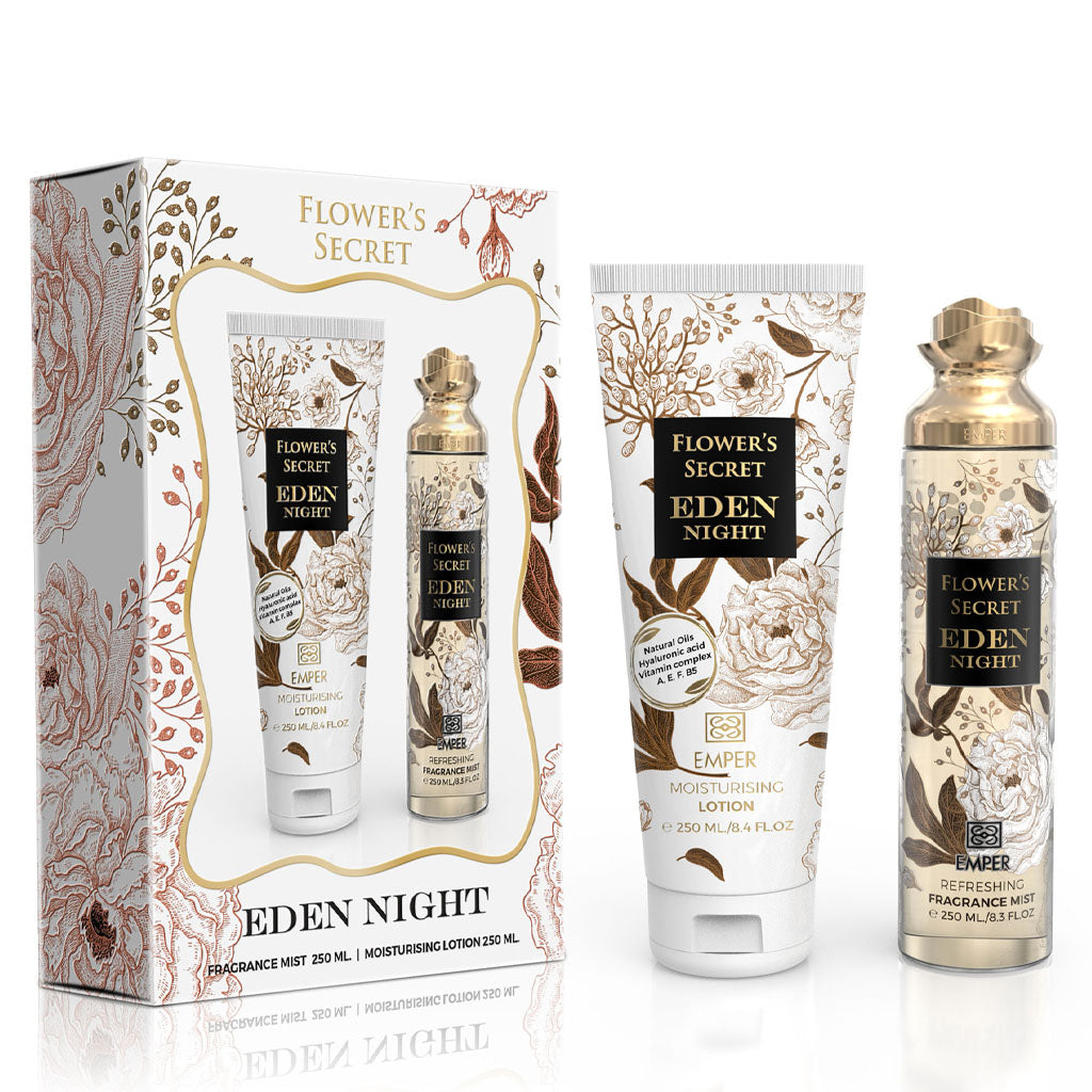 EMPER Flower's Secret Eden Night Gift Set Pink Pepper Rose Vanilla Accord Eau de Parfum Gift Set