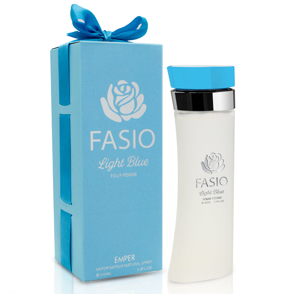 EMPER Fasio Light Blue Luminous Floral Citrus Eau de Parfum Pour Femme 100ml
