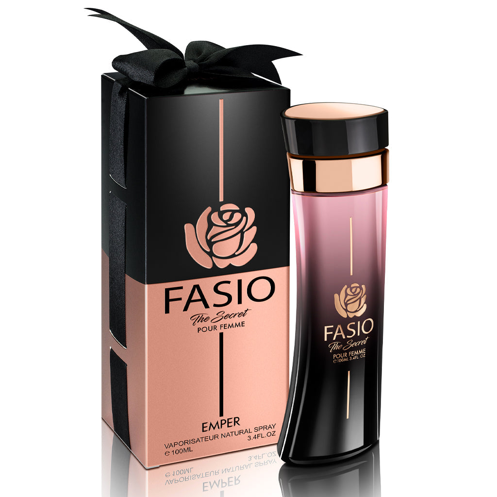 EMPER Fasio The Secret Pour Femme Luminous Floral Amber Musk Eau de Parfum 100ml