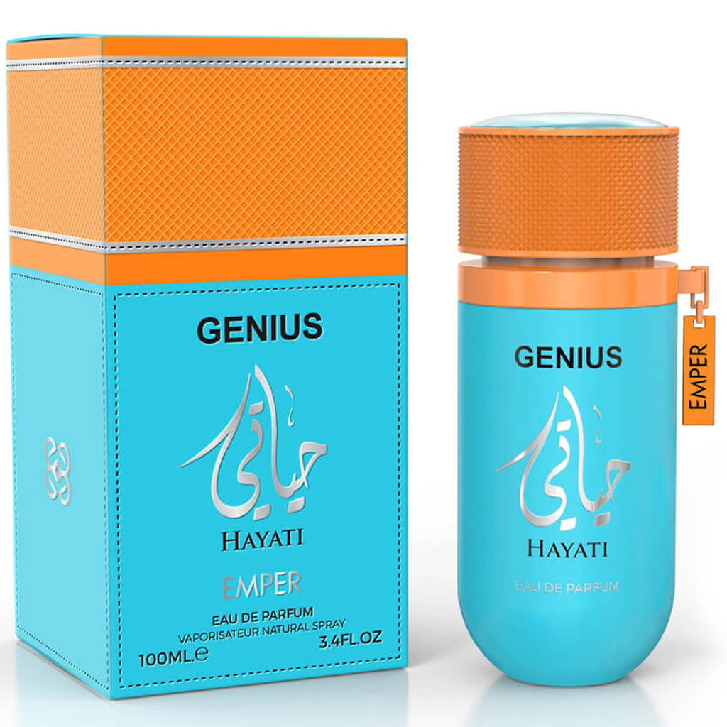 EMPER Genius Hayati Mandarin Saffron Amber-Woody Signature Eau De Parfum 100ml