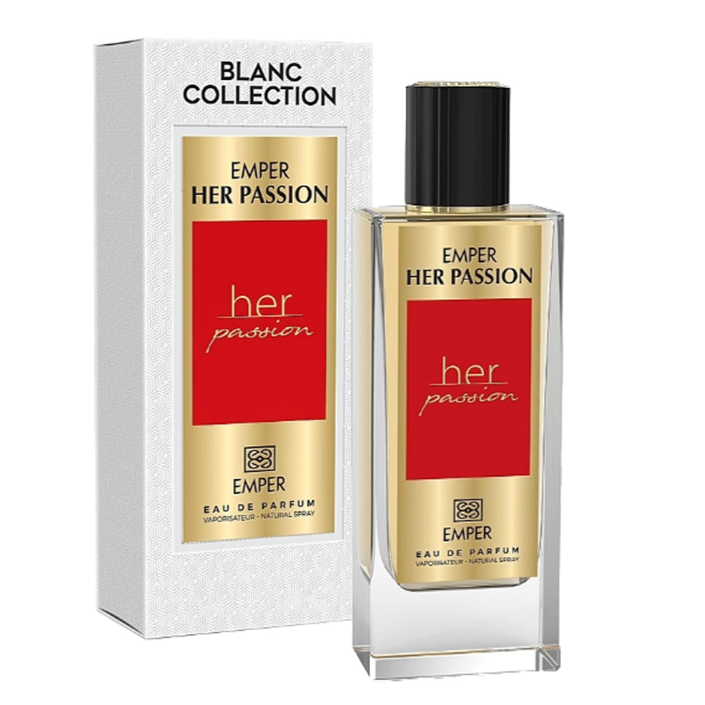 Emper Blanc Collection Her Passion Modern Floral-Oriental Concentrated Eau de Parfum 85ml