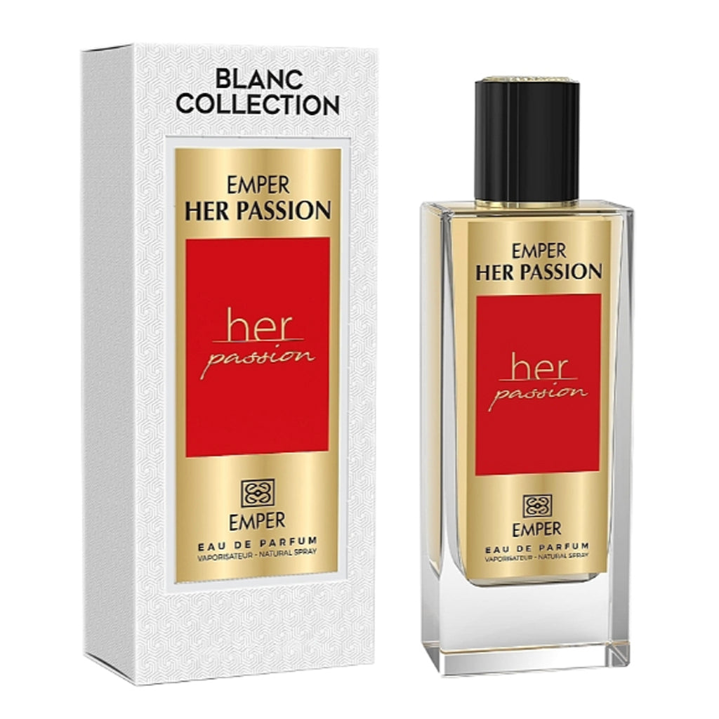 Emper Blanc Collection Her Passion Modern Floral-Oriental Concentrated Eau de Parfum 85ml