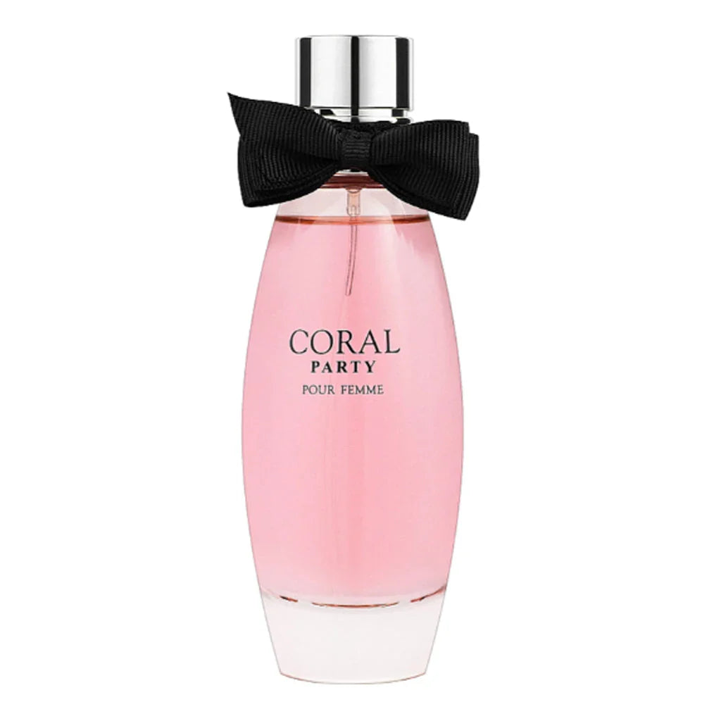 PRIVE Coral Party Pour Femme Vibrant Fruity Floral Eau de Parfum 95ml