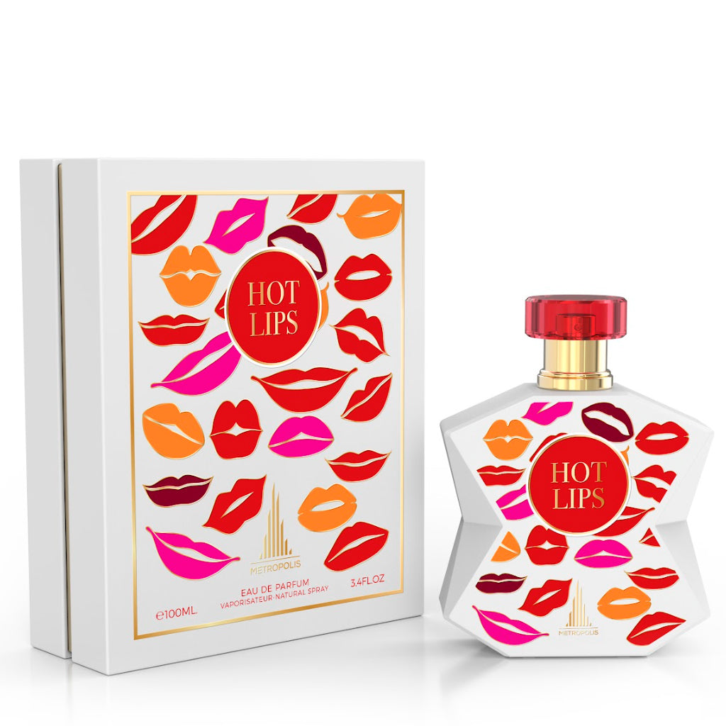 LE CHAMEAU Metropolis Hot Lips Vibrant Floral-Oriental Unisex Eau de Parfum 100 ml