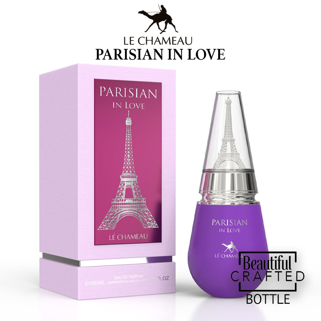 LE CHAMEAU Parisian in Love Pour Femme Floral Fruity Eau de Parfum 100ml