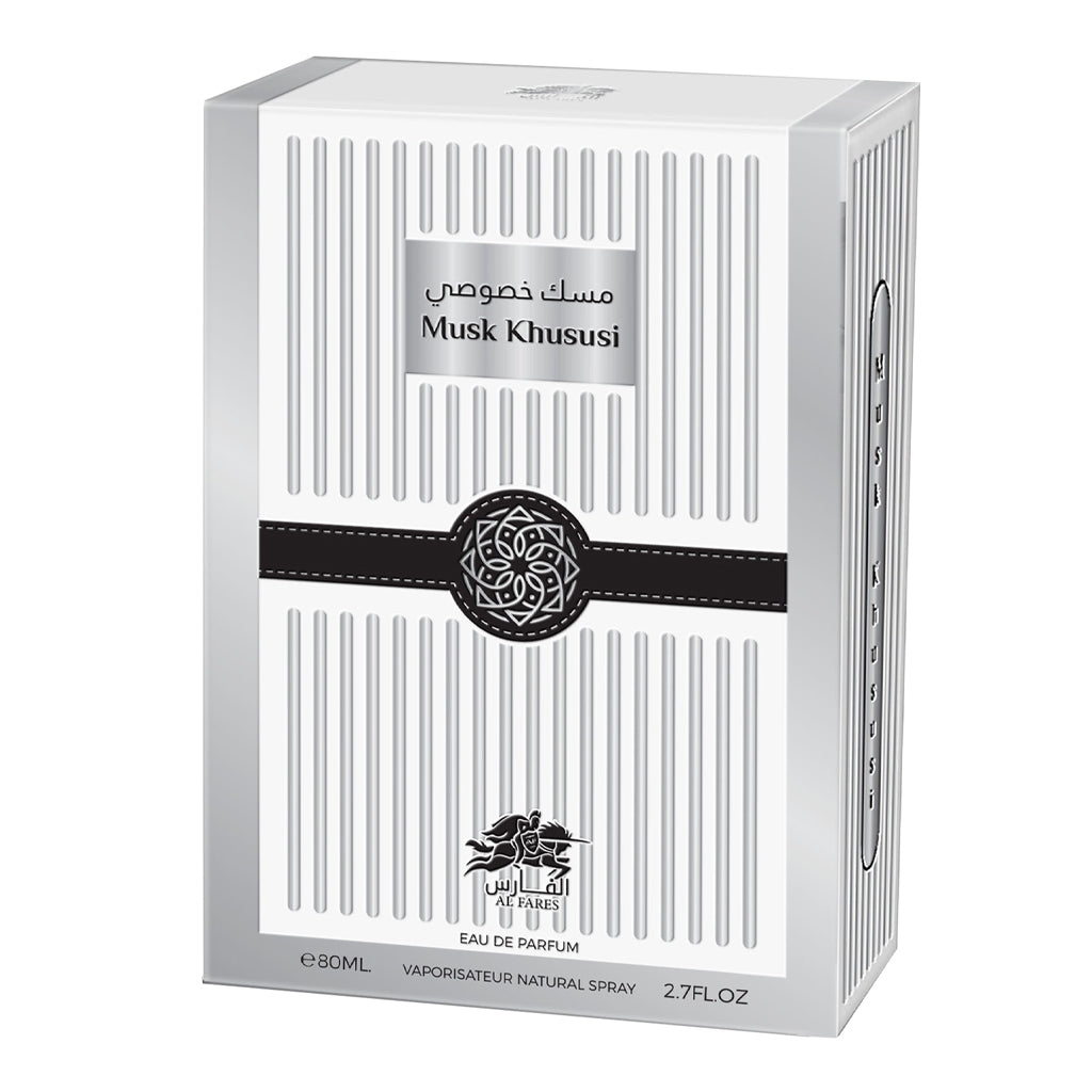 Al Fares Musk Khususi Refined Woody Musk Unisex Eau de Parfum 80ml