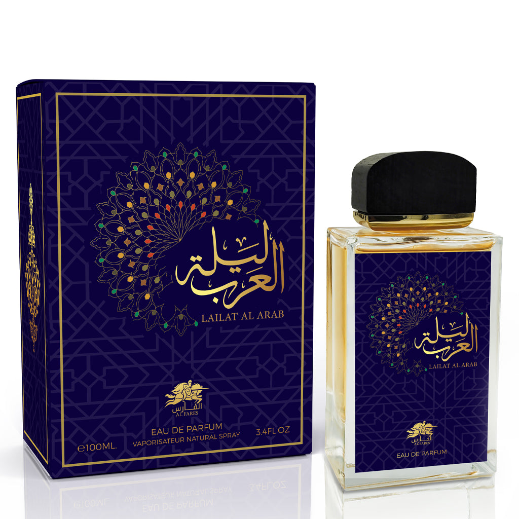 Al Fares Lailat Al Arab Unisex Luminous Floral-Gourmand Oriental Eau de Parfum 100ml