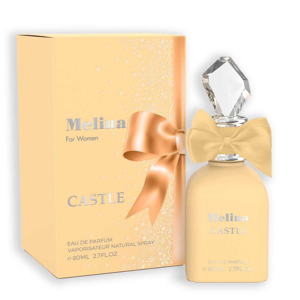 EMPER Melina Castle Pour Femme Regal Floral-Fruity Eau de Parfum 80ml