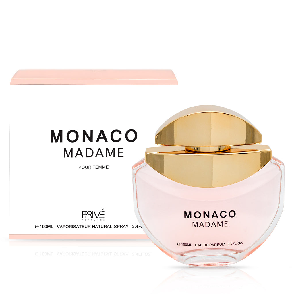 PRIVE Monaco Madame Elegant Floral Amber Eau de Parfum 100ml