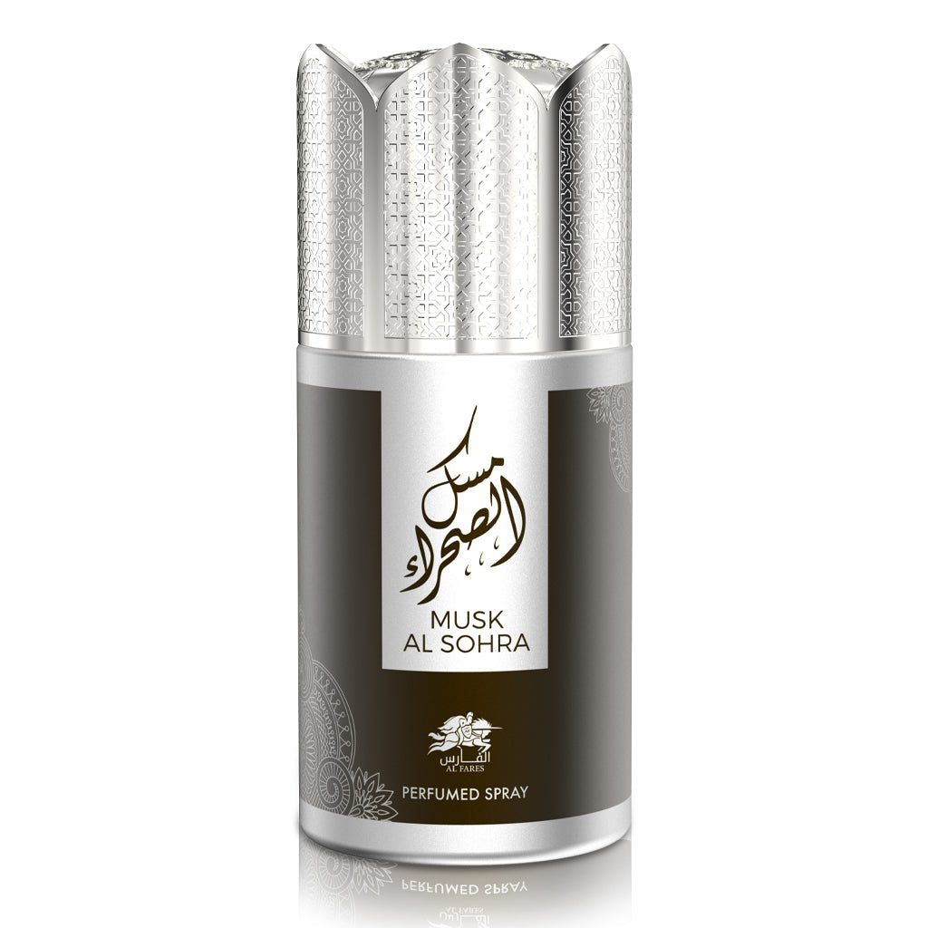 AL FARES Musk Al Sohra Luminous Floral-Oriental Perfume Deodorant 250 ml
