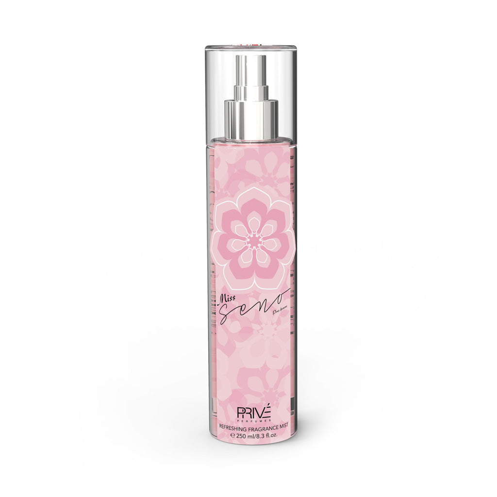 PRIVE Miss Seno Pour Femme Luminous Floral Woody Body Mist 250ml