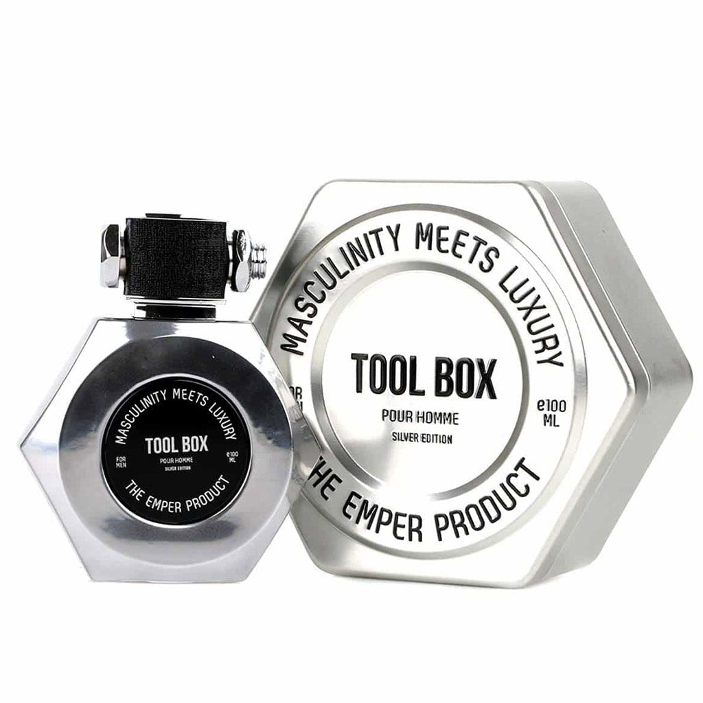 Emper Tool Box Silver Crisp Citrus Fruity Aromatic Eau de Toilette 100ml