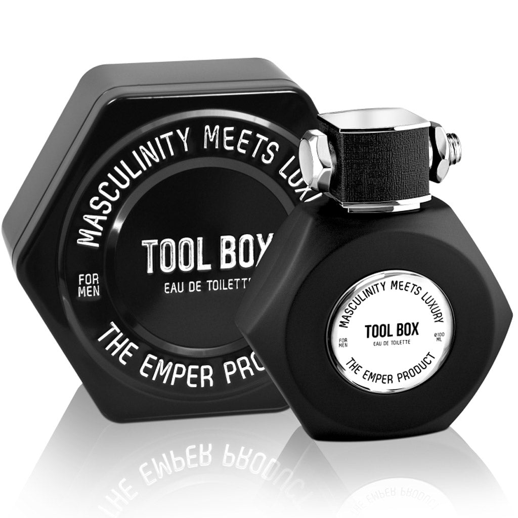 EMPER Tool Box Pour Homme Bold Citrus Patchouli Amber Masculine Eau de Toilette 100ml