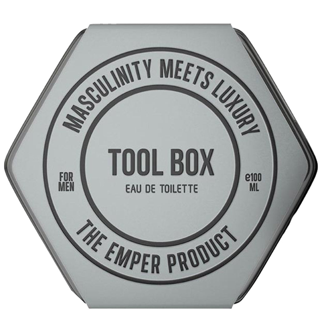 EMPER Tool Box Pour Homme Bold Citrus Patchouli Amber Masculine Eau de Toilette 100ml