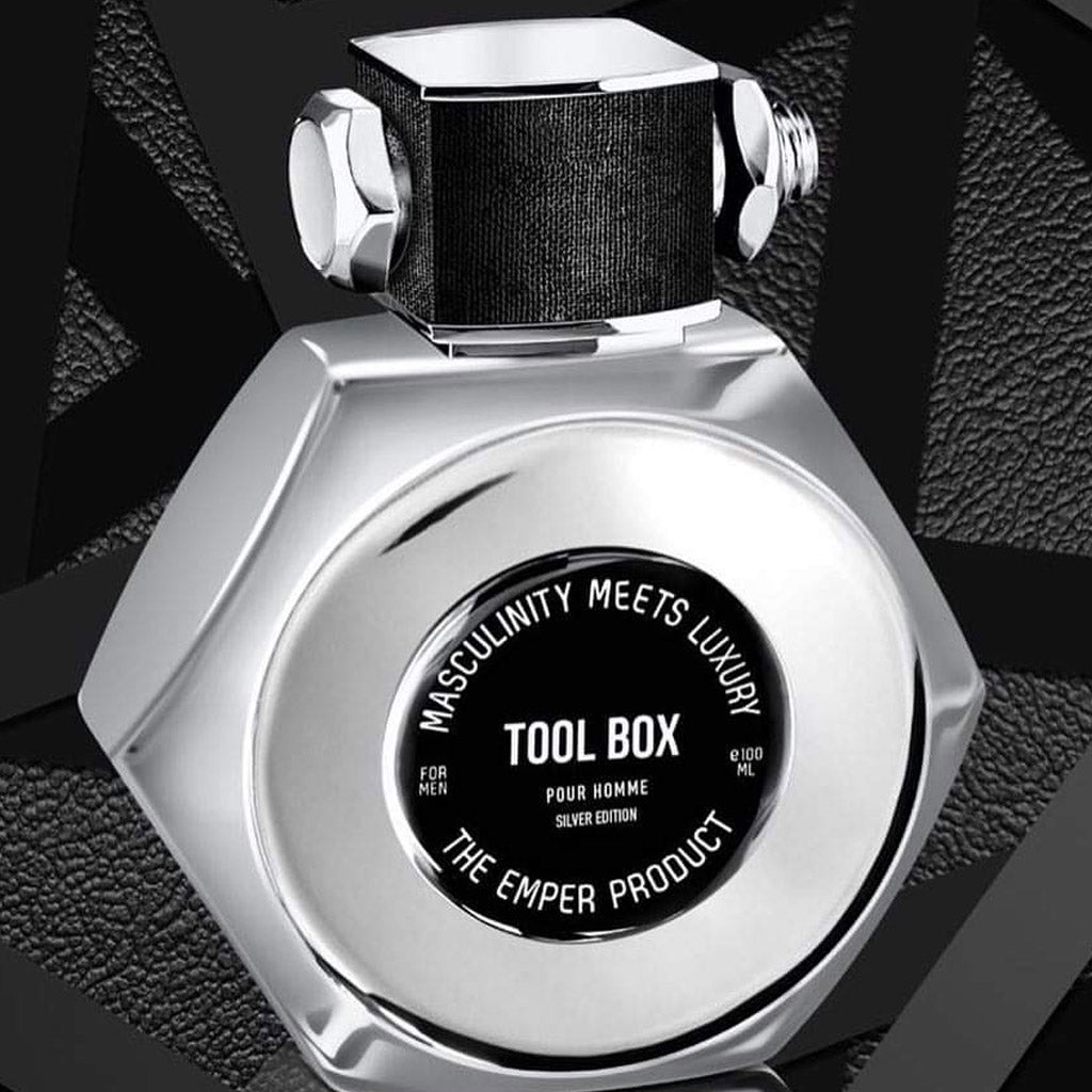 Emper Tool Box Silver Crisp Citrus Fruity Aromatic Eau de Toilette 100ml