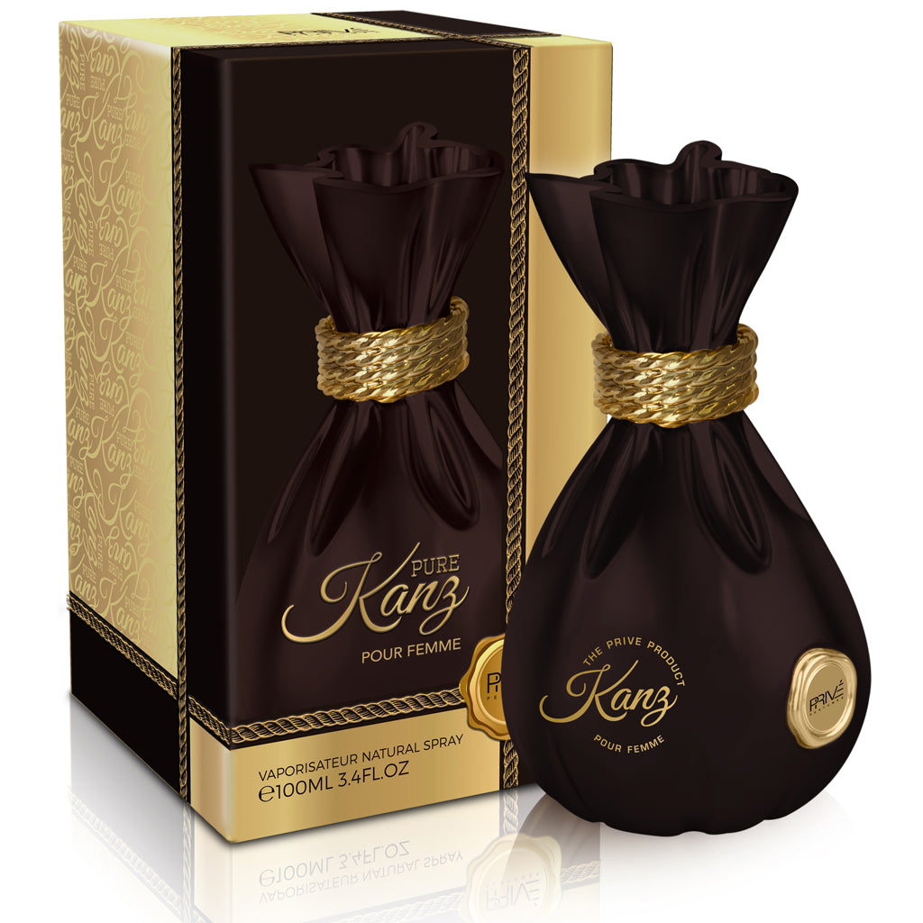 PRIVE Pure Kanz Pour Femme Soft Fruity Floral-Oriental Eau de Parfum 100ml