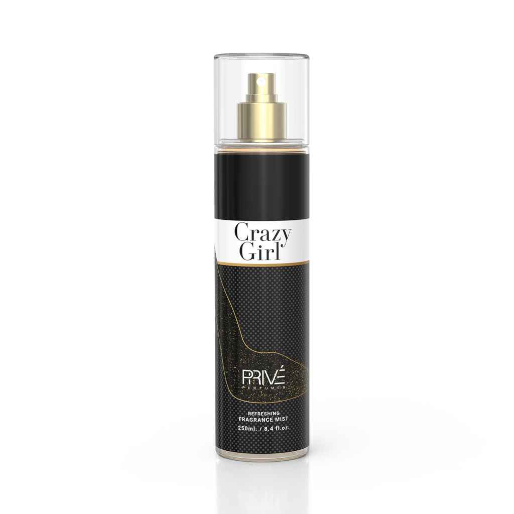 PRIVE Crazy Girl Luminous Gourmand Floral Body Mist 250ml