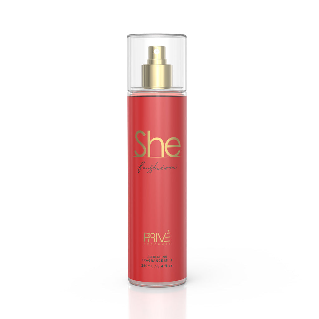 PRIVE She Fashion Bright Gourmand Floral-Fruity Body Mist 250ml