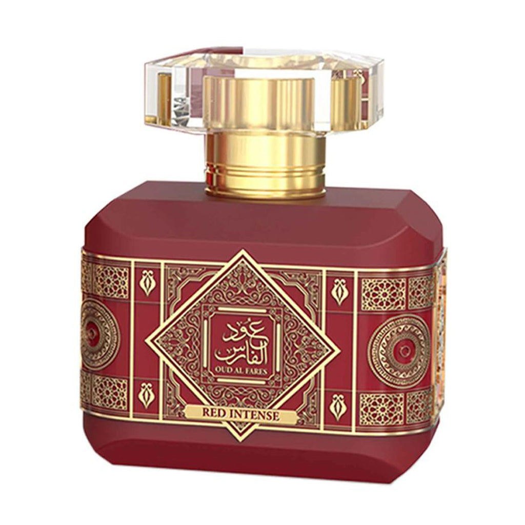 Al Fares Red Intense Smoky Spicy Oriental Oud Eau de Parfum Limited Edition 100ml