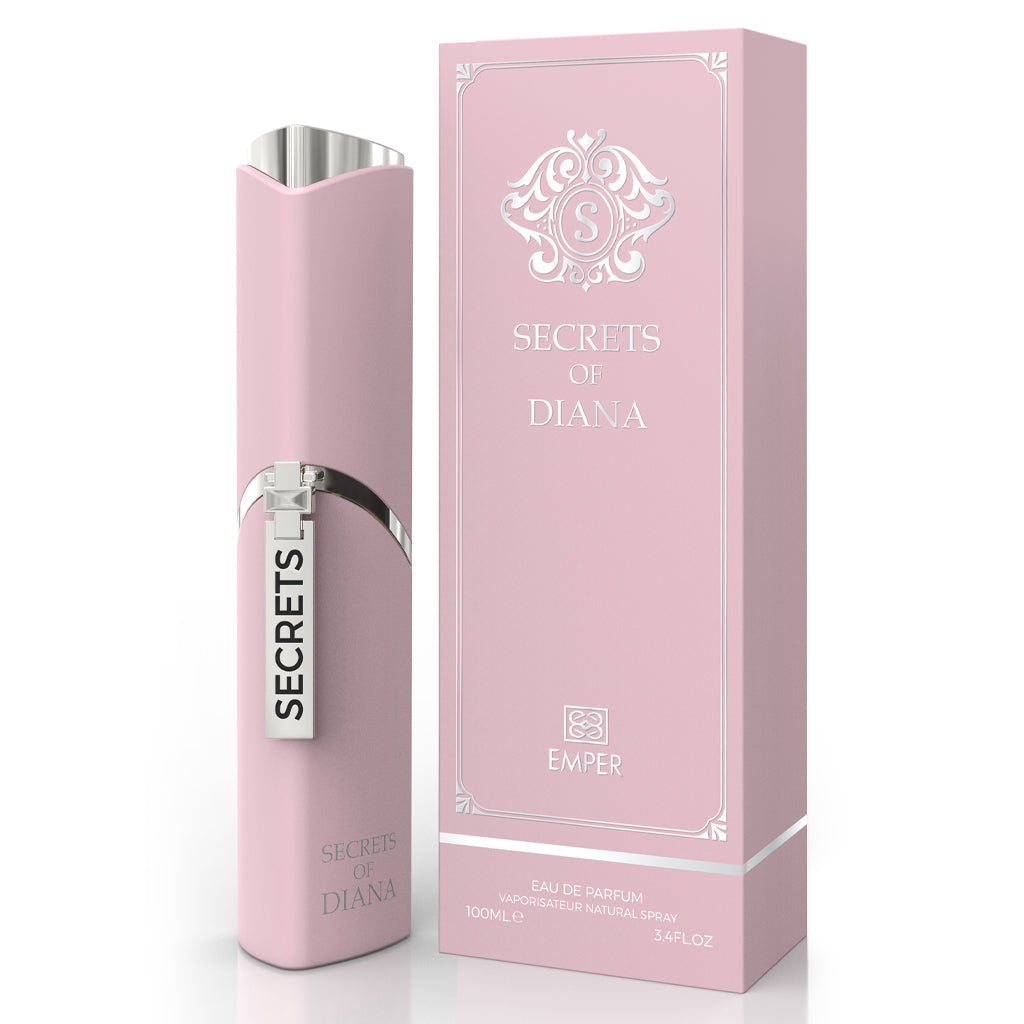 EMPER Secrets of Diana Pour Femme Radiant Floral Gourmand Eau de Parfum 100ml