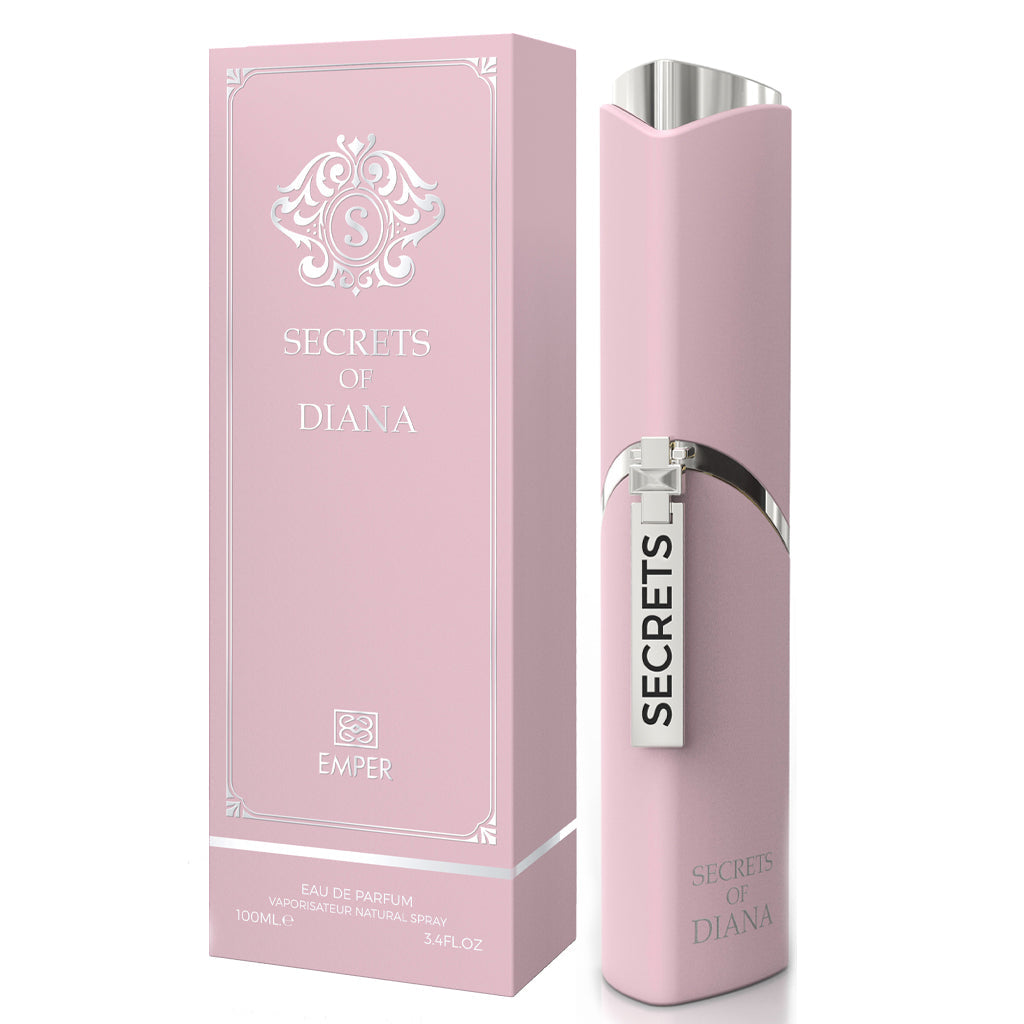 EMPER Secrets of Diana Pour Femme Radiant Floral Gourmand Eau de Parfum 100ml