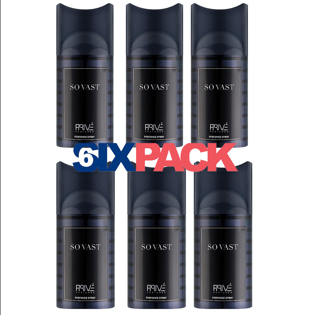 PRIVE So Vast Bold Spicy Aromatic Masculine Perfume Deodorant 250ml