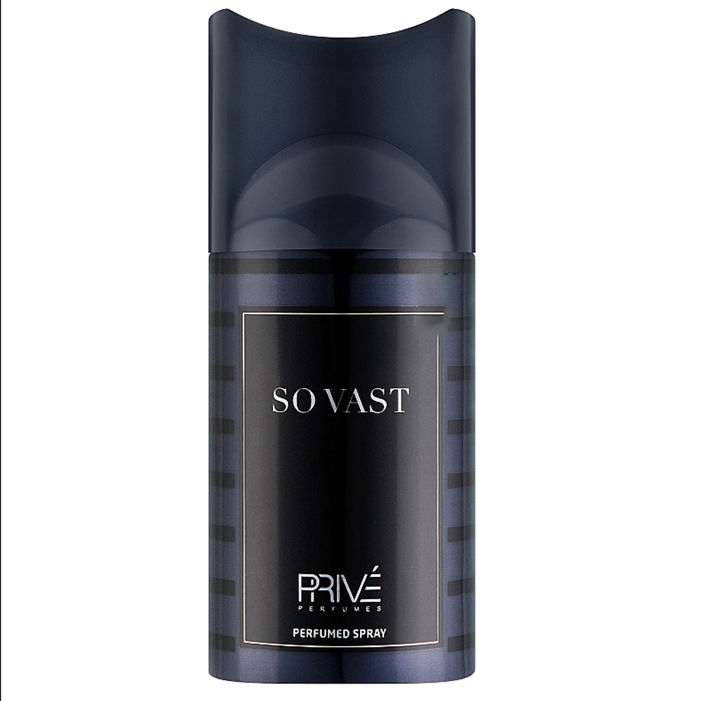 PRIVE So Vast Bold Spicy Aromatic Masculine Perfume Deodorant 250ml