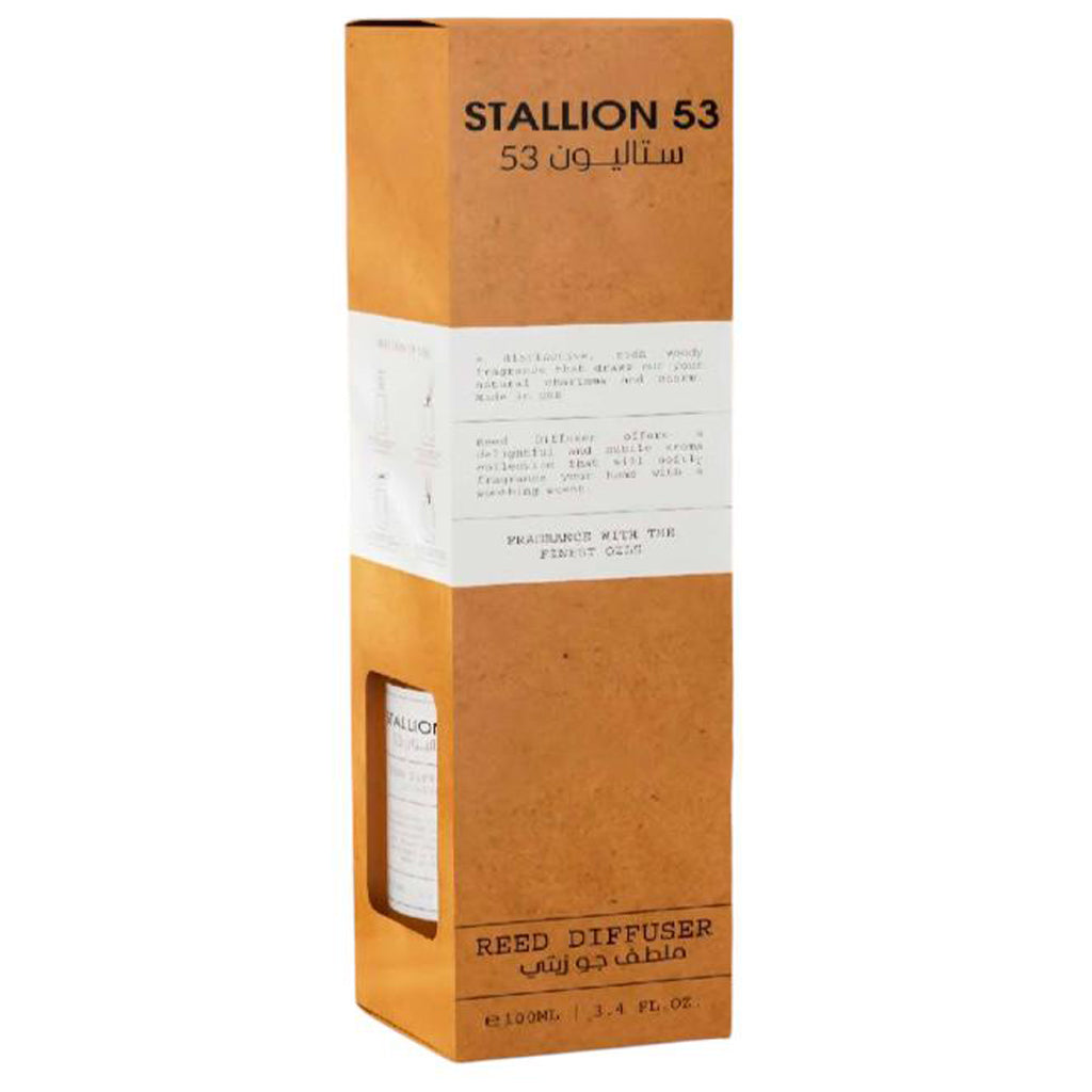 Emper Stallion 53 Premium Woody Floral Reed Diffuser Home Fragrance 100ml