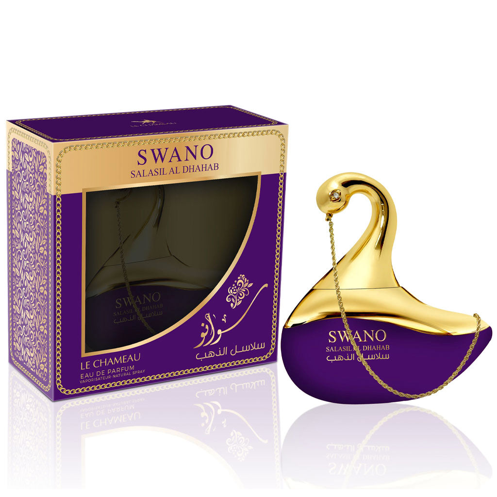 LE CHAMEAU Swano Salasil Al Dhahab Unisex Woody Musk Floral Eau de Parfum 80ml
