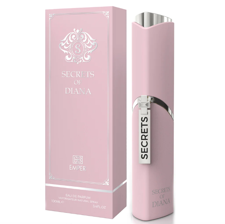 EMPER Secrets of Diana Pour Femme Regal Fruity Floral Woody Eau de Parfum 100ml