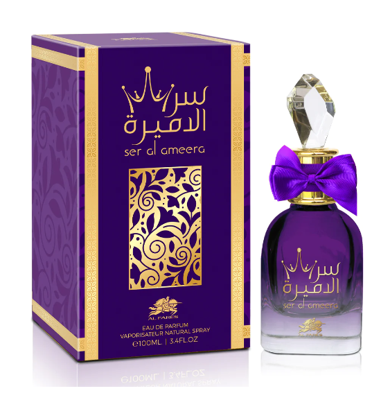 Al Fares Ser Al Ameera Luminous Citrus Floral Ambery-Woody Unisex Eau de Parfum 100ml
