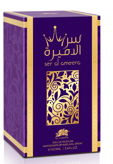 Al Fares Ser Al Ameera Luminous Citrus Floral Ambery-Woody Unisex Eau de Parfum 100ml