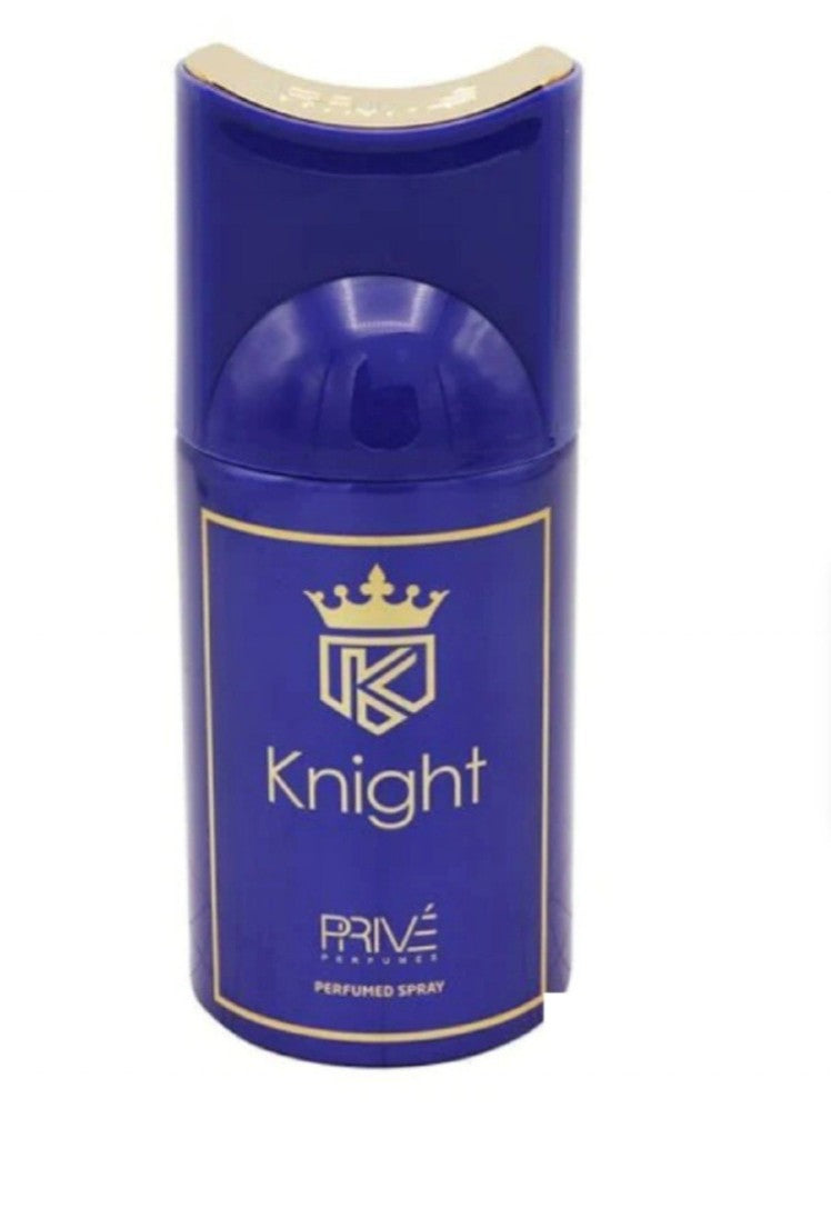 PRIVÉ Knight Invigorating Citrus Herbaceous Perfume Deodorant 250ml Six Bottle Pack