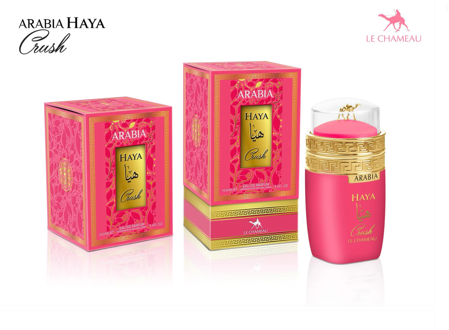 Le Chameau Arabia Haya Crush Fruity Gourmand Floral Eau de Parfum 100ml